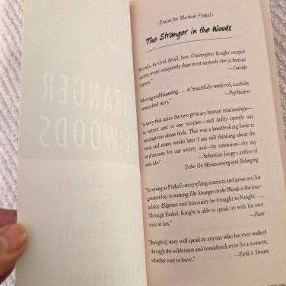 The Stranger in the Woods The Extraordinary Story of the Last True Hermit Softcr - Picture 4 of 6